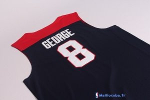 Maillot NBA Pas Cher USA 2014 George 8 Noir
