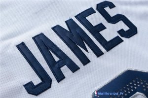 Maillot NBA Pas Cher USA 2016 James 6 Blanc