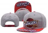 Bonnet NBA Cleveland Cavaliers 2016 Gris Rouge