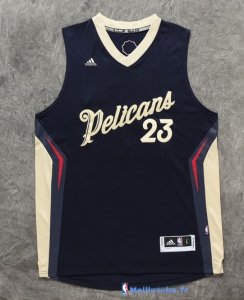 Maillot NBA Pas Cher Noël New Orleans Pelicans Davis 23 Noir