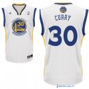 Maillot NBA Pas Cher Golden State Warriors Stephen Curry 30 Blanc