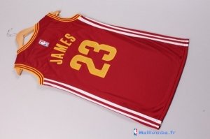 Maillot NBA Pas Cher Cleveland Cavaliers Femme LeBron James 23 Rouge