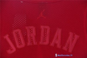 Maillot NBA Pas Cher Chicago Bulls Michael Jordan 23 Rouge Profond Engrener