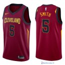 Maillot NBA Pas Cher Cleveland Cavaliers JR. Smith 5 Rouge Icon 2017/18