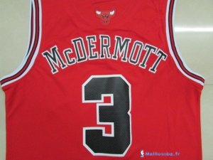 Maillot NBA Pas Cher Chicago Bulls Doug McDermott 3 Rouge