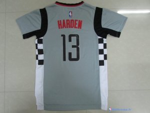 Maillot NBA Pas Cher Houston Rockets James Harden 13 Gris MC