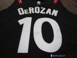 Maillot NBA Pas Cher Toronto Raptors DeMar DeRozan 10 Noir 2017/18