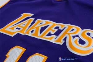 Maillot NBA Pas Cher Los Angeles Lakers Yi 11 Pourpre