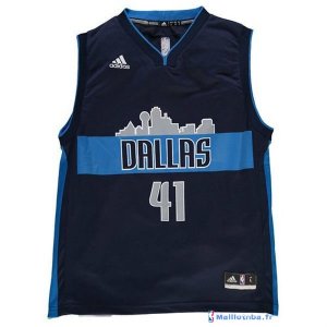 Maillot NBA Pas Cher Dallas Mavericks Dirk Nowitzki 41 Noir