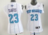 Maillot NBA Pas Cher New Orleans Pelicans Femme Anthony Davis 23 Blanc