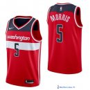 Maillot NBA Pas Cher Washington Wizards Markieff Morris 5 Rouge Icon 2017/18