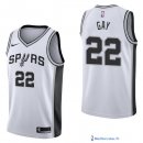 Maillot NBA Pas Cher San Antonio Spurs Rudy Gay 22 Blanc Association 2017/18