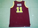 Maillot NCAA Pas Cher Santa Clara Nash 11 Rouge