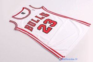 Maillot NBA Pas Cher Chicago Bulls Femme Michael Jordan 23 Blanc