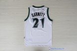 Maillot NBA Pas Cher Minnesota Timberwolves Kevin Garnett 21 Retro Blanc