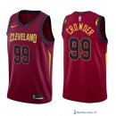 Maillot NBA Pas Cher Cleveland Cavaliers Jae Crowder 99 Rouge Icon 2017/18