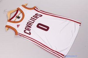 Maillot NBA Pas Cher Cleveland Cavaliers Femme Kevin Love 0 Blanc