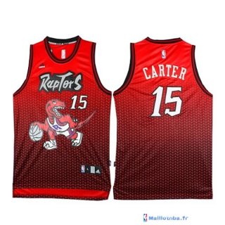 Maillot NBA Pas Cher Toronto Raptors Vince Carter 15 Retro Rouge