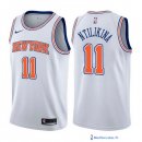 Maillot NBA Pas Cher New York Knicks Frank Ntilikina 11 Blanc Statement 2017/18