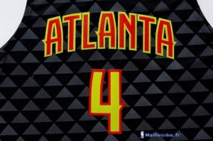 Maillot NBA Pas Cher Atlanta Hawks Paul Millsap 4 Noir