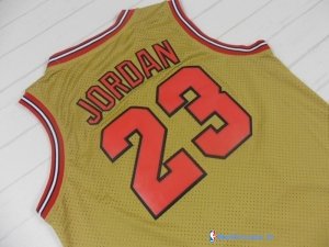 Maillot NBA Pas Cher Chicago Bulls Michael Jordan 23 1997/1998 Or