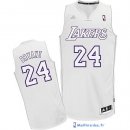 Maillot NBA Pas Cher Noël Los Angeles Blanc Lakers Bryant 24