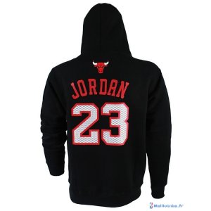 Survetement NBA Pas Cher Chicago Bulls 2016 Michael Jordan 23 Noir