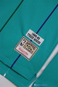 Maillot NBA Pas Cher Charlotte Hornets Tyrone Curtis Bogues 1 Vert