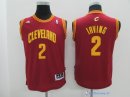 Maillot NBA Pas Cher Cleveland Cavaliers Junior Kyrie Irving 2 Rouge