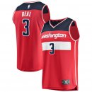 Bradley Beal Washington Wizards Fanatics Branded Fast Break Replica Player Jersey - Icon Edition - Red