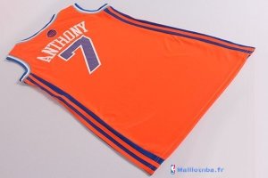 Maillot NBA Pas Cher New York Knicks Femme Carmelo Anthony 7 Orange