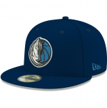 Bonnet NBA Dallas Mavericks New Era Navy Official Team Color 59FIFTY