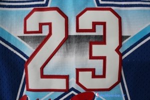 Maillot NBA Pas Cher All Star 1992 Michael Jordan 23 Bleu
