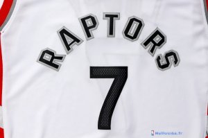 Maillot NBA Pas Cher Toronto Raptors Kyle Lowry 7 Blanc