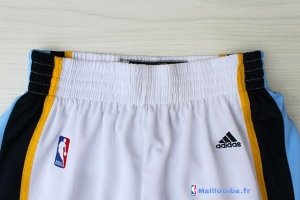 Pantalon NBA Pas Cher Memphis Grizzlies Blanc