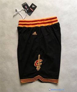 Pantalon NBA Pas Cher Cleveland Cavaliers Noir Rouge