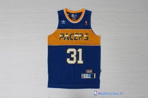 Maillot NBA Pas Cher Indiana Pacers Reggie Miller 31 Bleu