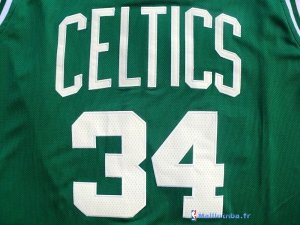 Maillot NBA Pas Cher Boston Celtics Paul Pierce 34 Vert Blanc