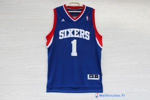 Maillot NBA Pas Cher Philadelphia Sixers Michael Carter Williams 1 Bleu