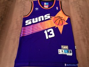 Maillot NBA Pas Cher Phoenix Suns Steve Nash 13 Pourpre