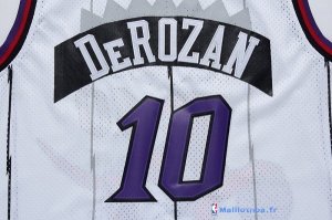 Maillot NBA Pas Cher Toronto Raptors Demar DeRozan 10 Retro Blanc