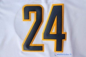 Maillot NBA Pas Cher Noël Indiana Pacers George 24 Blanc