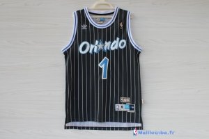 Maillot NBA Pas Cher Orlando Magic Tracy McGrady 1 Noir