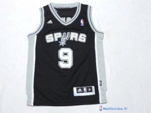 Maillot NBA Pas Cher San Antonio Spurs Junior Tony Parker 9 Noir