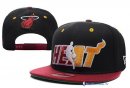 Bonnet NBA Miami Heat 2016 Rouge Noir Jaune