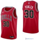 Maillot NBA Pas Cher Chicago Bulls Noah Vonleh 30 2017/18