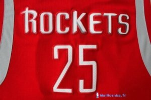 Maillot NBA Pas Cher Houston Rockets Chandler Parsons 25 Rouge