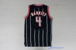 Maillot NBA Pas Cher Houston Rockets Charles Barkley 4 Retro Bleu