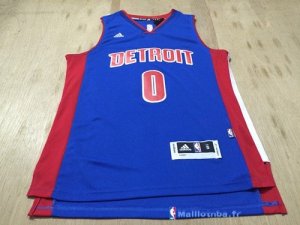 Maillot NBA Pas Cher Detroit Pistons Andre Drummond 0 Bleu