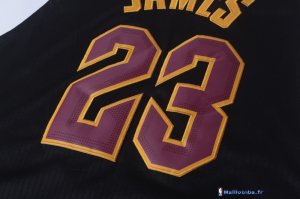 Maillot NBA Pas Cher Cleveland Cavaliers LeBron James 23 Noir 2017/18